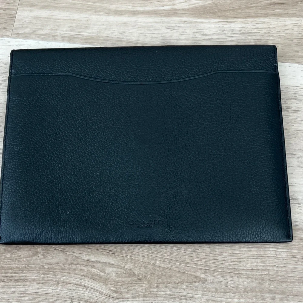 Coach Black Tablet Sleeve Sleek Design
